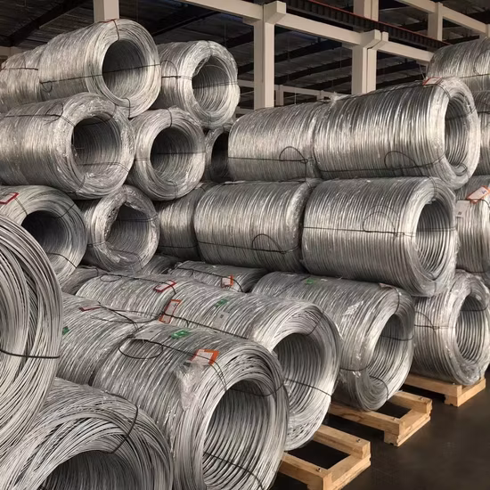Großhandel SAE10b21 A53 Q235, Q345, Q195 Hochwertiger 0,20-10,00 mm Kaltstauch-hartgezogener, ölgehärteter, verzinkter Kohlenstoffstahldraht für Federn